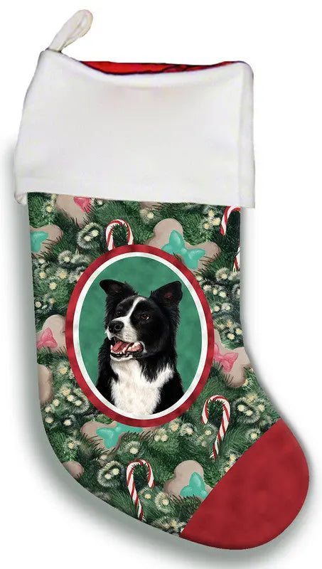 Border Collie - Best of Breed Christmas Stocking Best of Breed