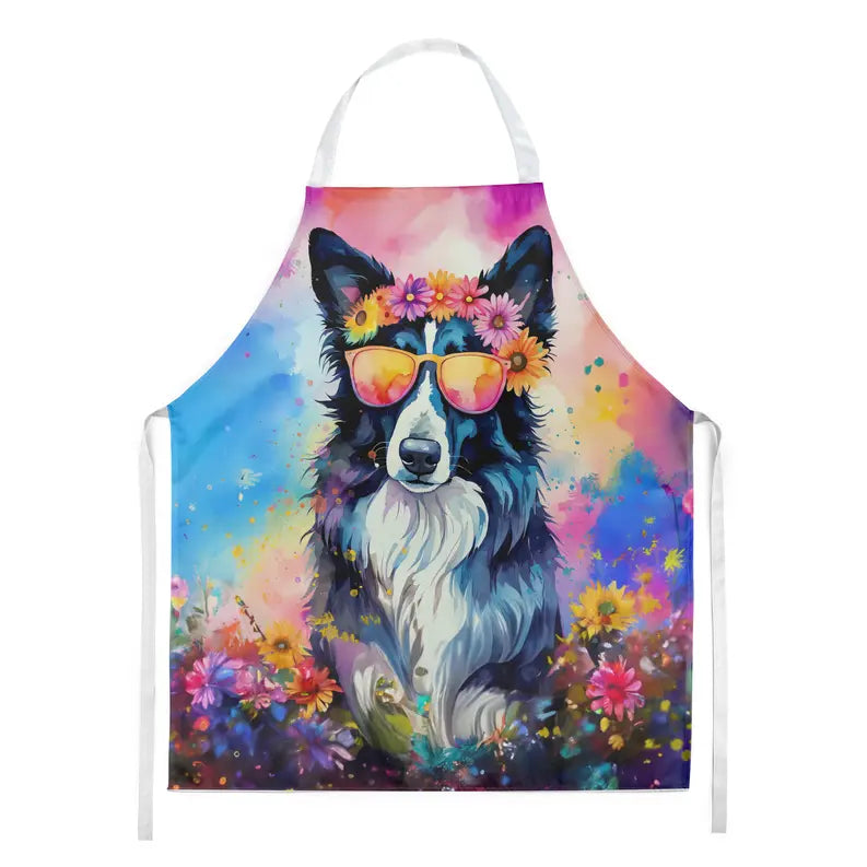 Border Collie Hippie Dawg Apron Caroline's Treasures