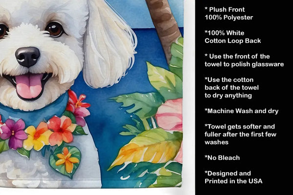 Border Terrier Luau Pair of Pot Holders Caroline's Treasures