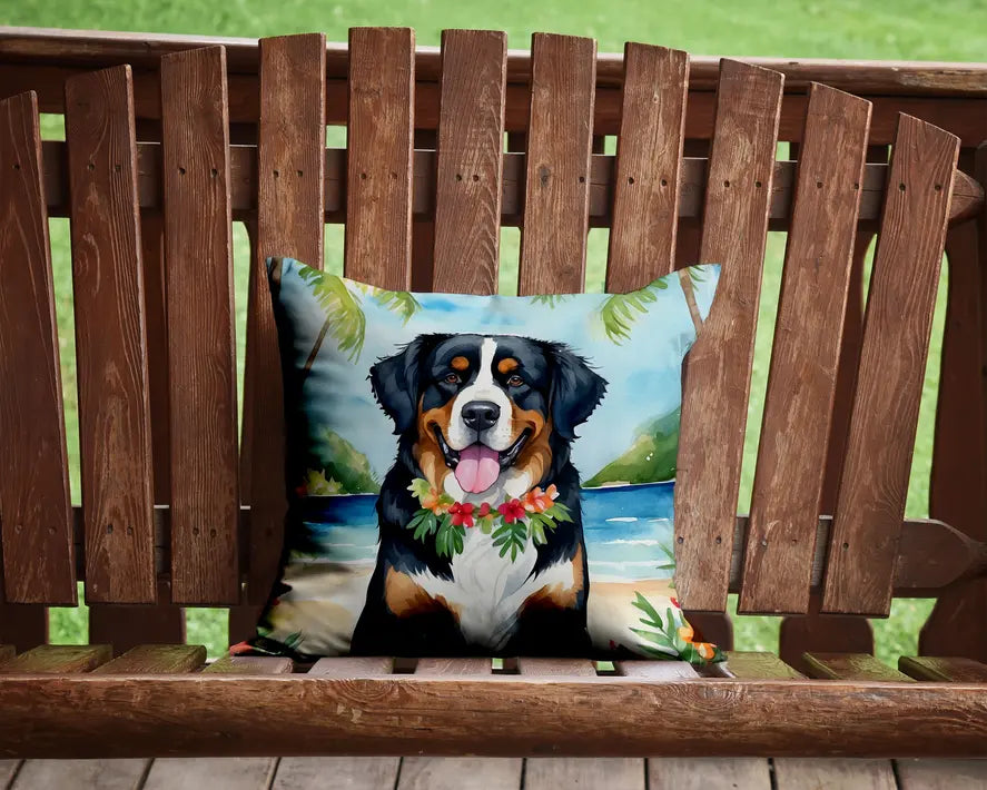 Border Terrier Luau Pair of Pot Holders Caroline's Treasures