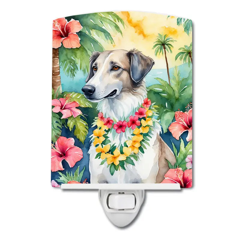 Borzoi Ceramic Night Light Caroline's Treasures