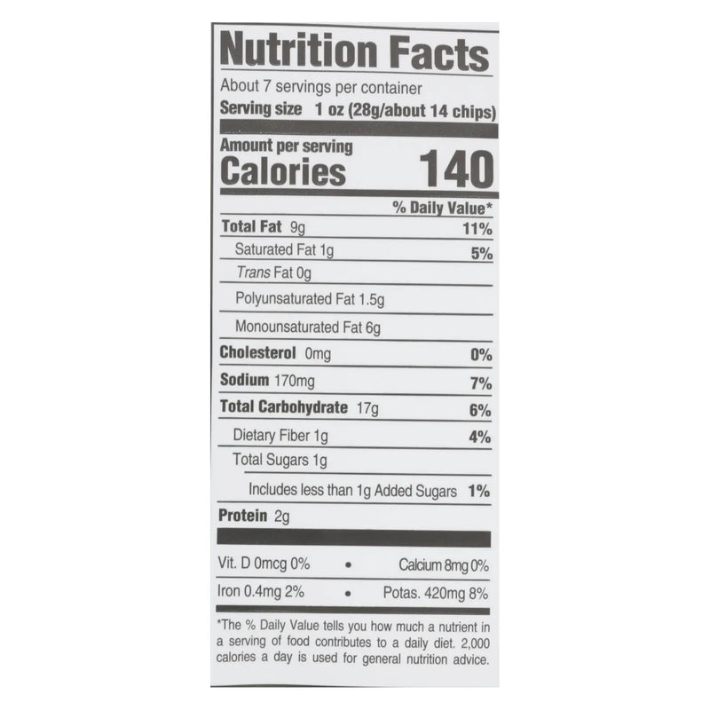 Boulder Canyon - Kettle Cooked Canyon Cut Potato Chips -sour Cream & Chives - Case Of 12 - 6.5 Oz Boulder Canyon Natural Foods