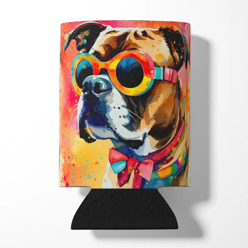 Boxer Hippie Dawg Pair of Pot Holders Caroline's Treasures
