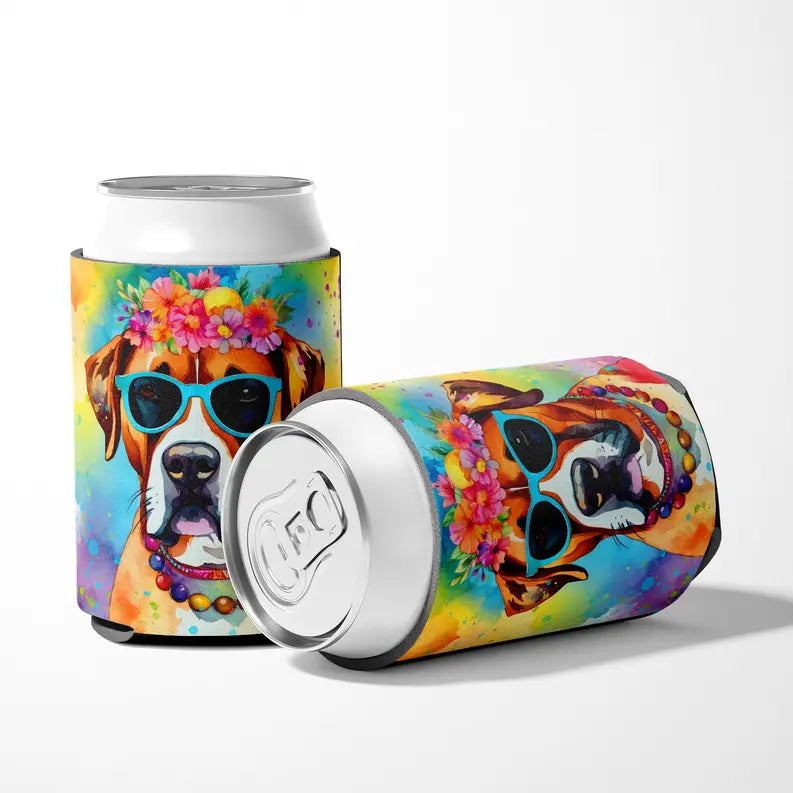 Boxer Hippie Dawg Pair of Pot Holders Caroline's Treasures