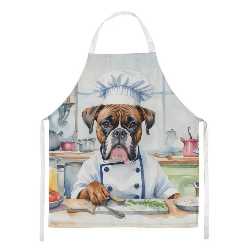 Boxer The Chef Apron Caroline's Treasures