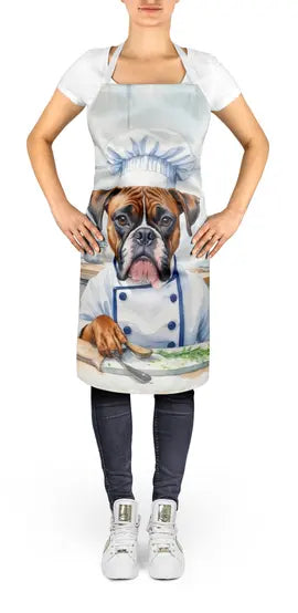 Boxer The Chef Apron Caroline's Treasures