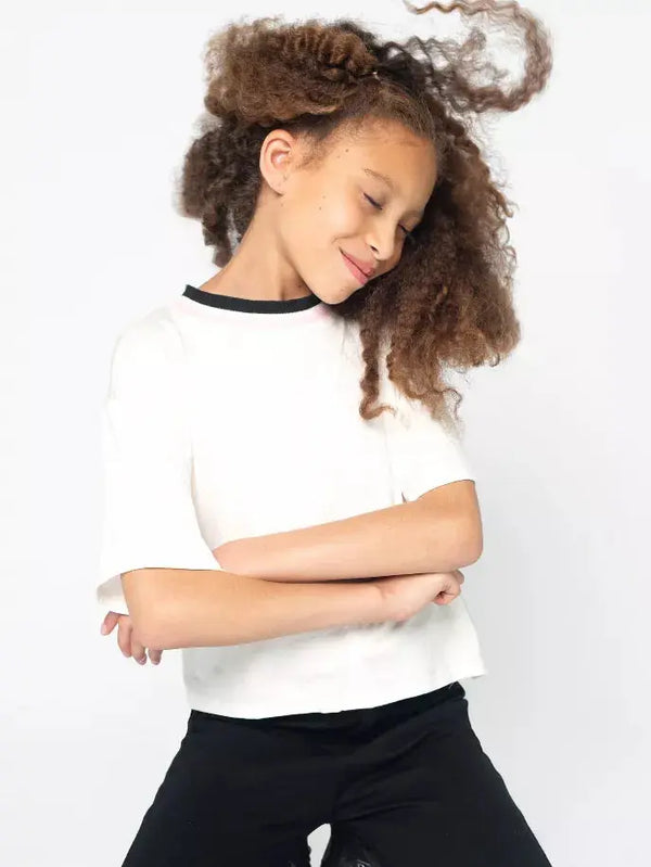 Boxy Tee Ft Decor Rib Little Mass