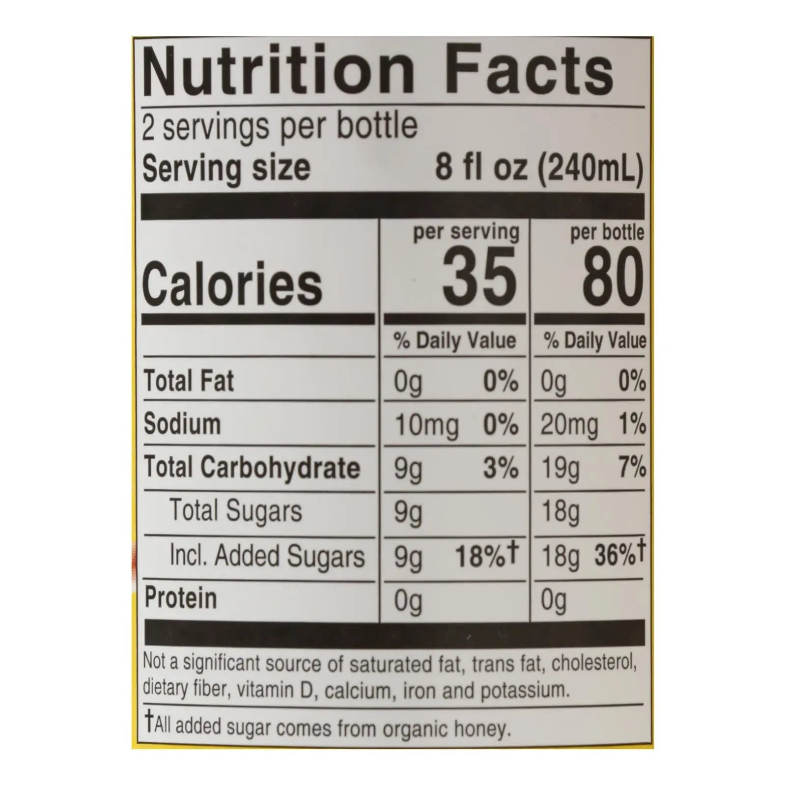 Bragg - Apple Cider Vinegar Ginger Lemon Honey Refresh - Case Of 12-16 Fz Bragg
