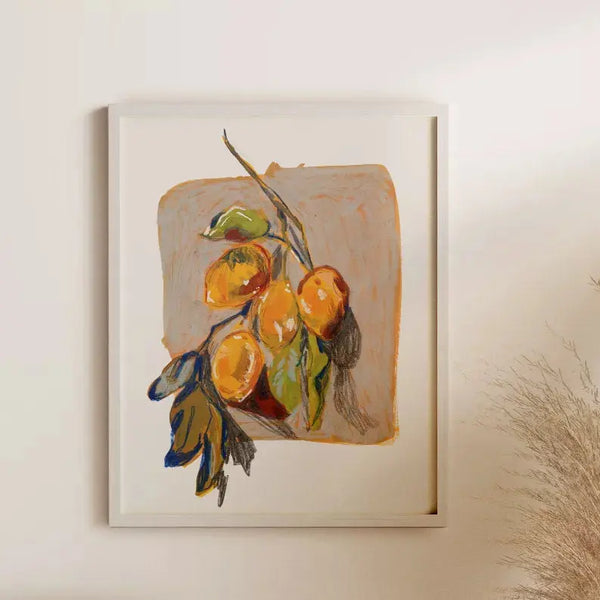 Branch From A Lemon Tree The Crafted Prints