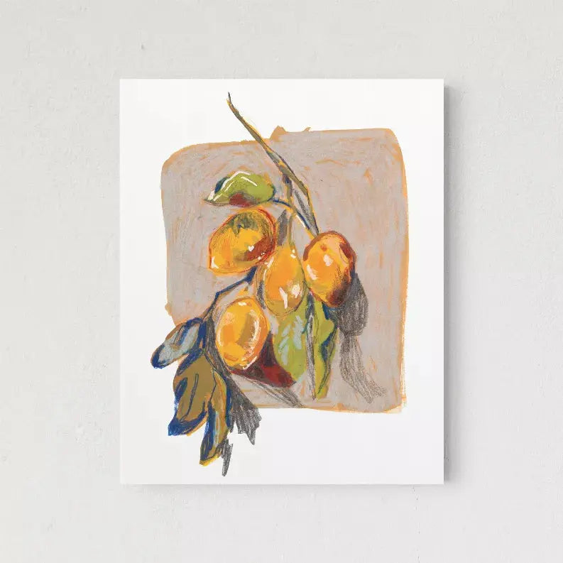 Branch From a Lemon Tree The Crafted Prints