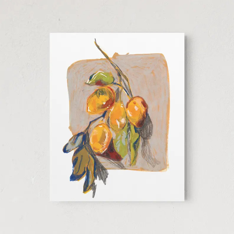Branch From a Lemon Tree The Crafted Prints