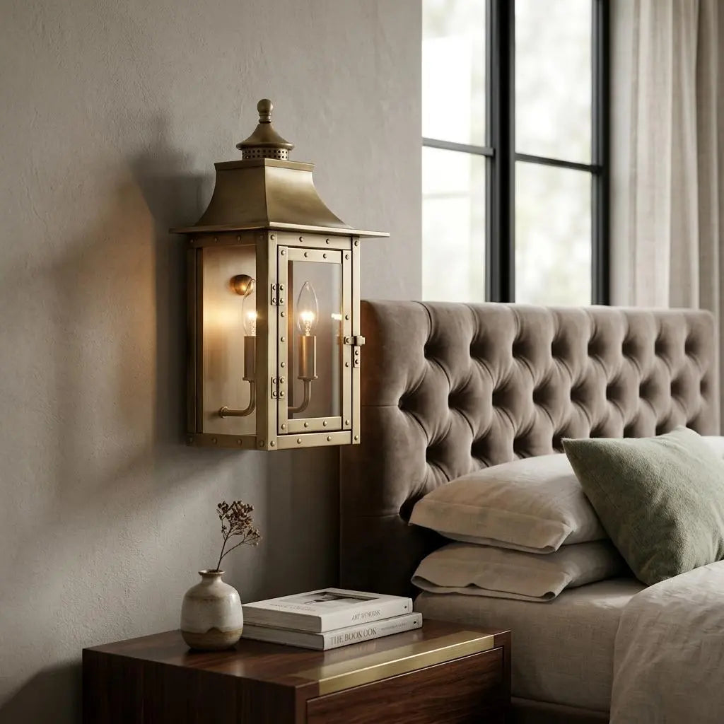 Brass And Clear Two Light Transparent Dimmable Outdoor Hanging Lights With Brass And Clear Shades Homeroots Outdoor