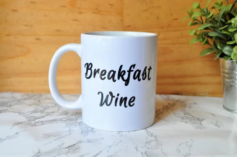 Breakfast Wine Coffee Mug BLN Designs
