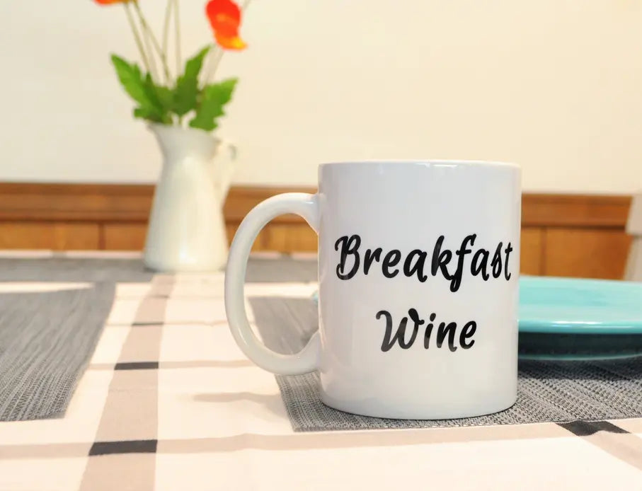Breakfast Wine Coffee Mug BLN Designs