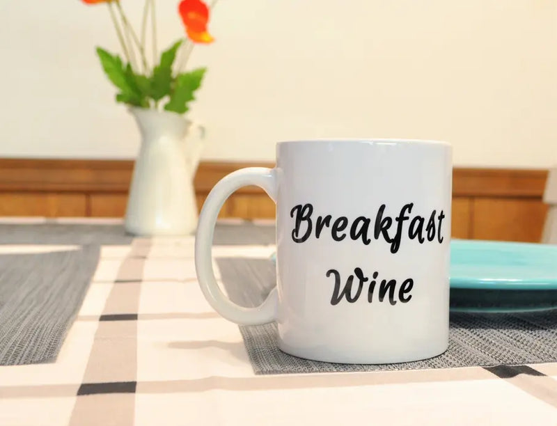 Breakfast Wine Coffee Mug BLN Designs