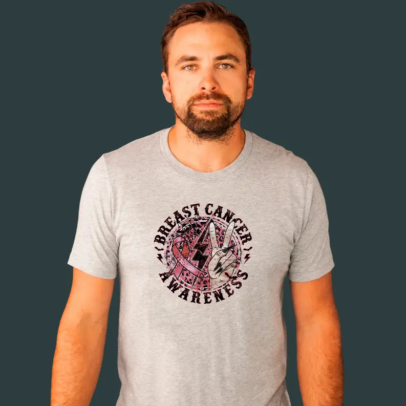 Breast Cancer Awareness- Rockstar Shirt Bella Bean