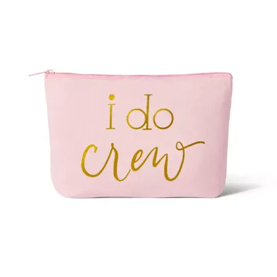 Bride/Bridesmaid Makeup Bag in Canvas Samantha Margaret