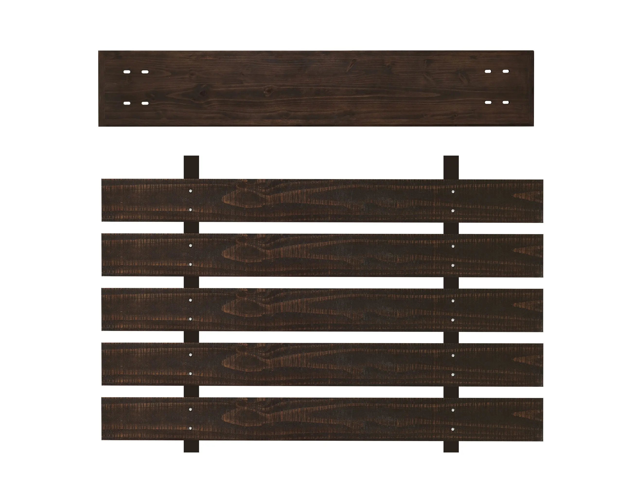 Bridge with Back Slats - Component Homeroots Living Room