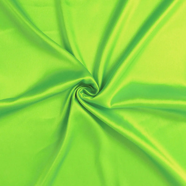 Bright Green Dreamy Set Of 2 Silky Satin Standard Pillowcases Homeroots Bed & Bath