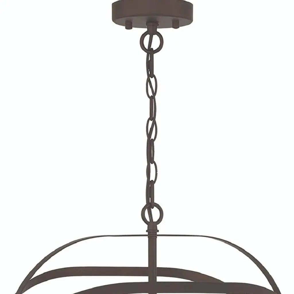 Bronze Candle Style Four Light Metal Dimmable Chandelier Homeroots Lighting