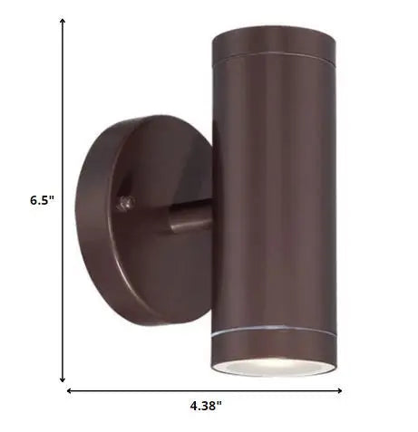 Bronze LED Dimmable Outdoor Hanging Light With Bronze Shades Homeroots Outdoor