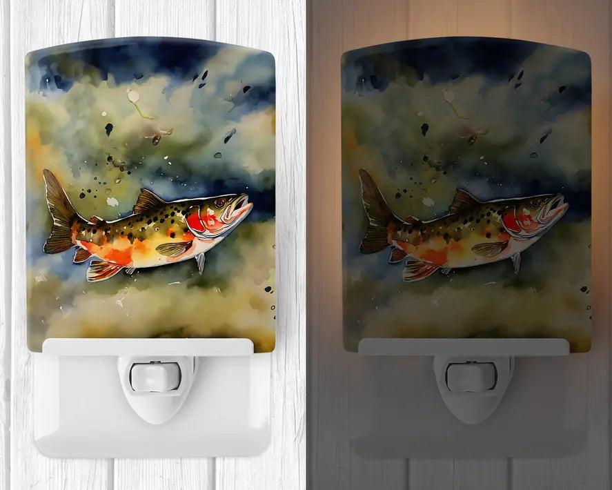 Brook Ceramic Night Light Caroline's Treasures