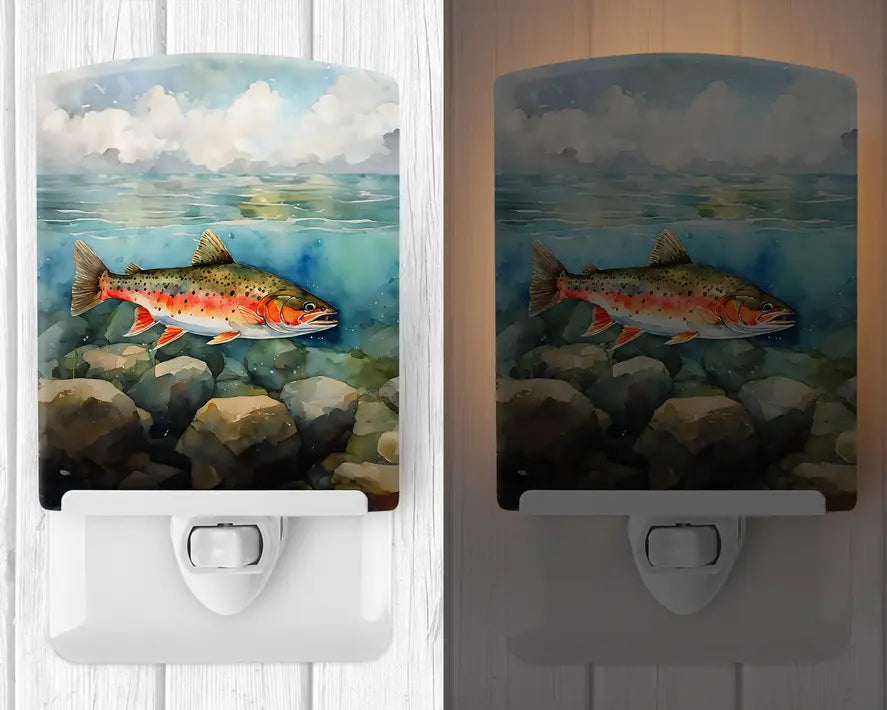 Brook Ceramic Night Light Caroline's Treasures