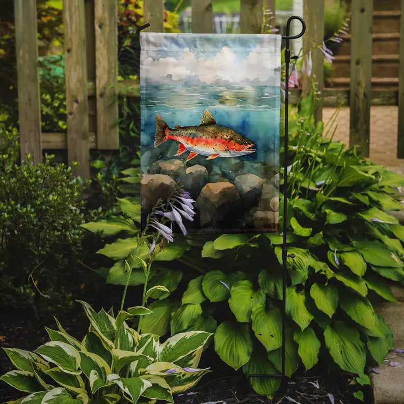 Brook Trout Garden Flag Caroline's Treasures