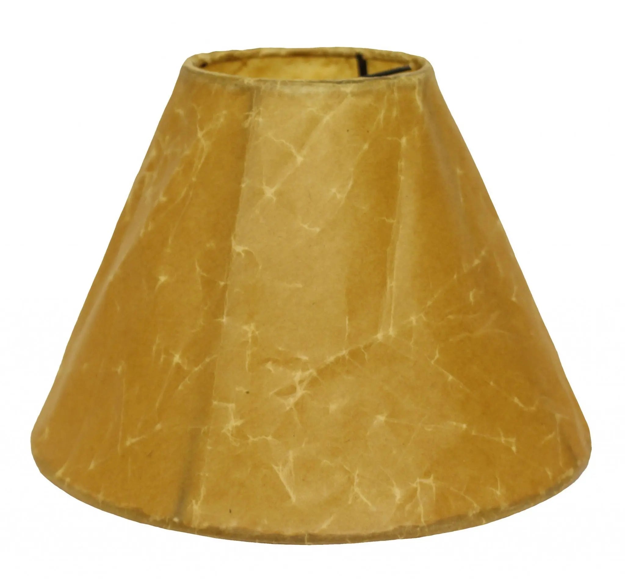 Brown Crinkle Oil Paper Empire Lamp Shade Homeroots Lighting