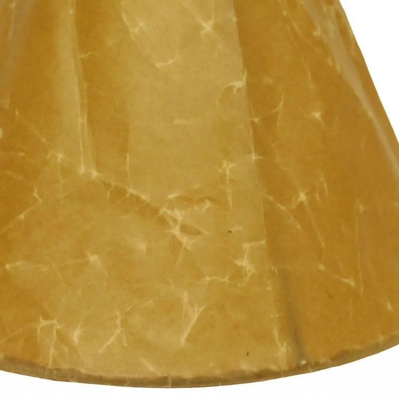 Brown Crinkle Oil Paper Empire Lamp Shade Homeroots Lighting