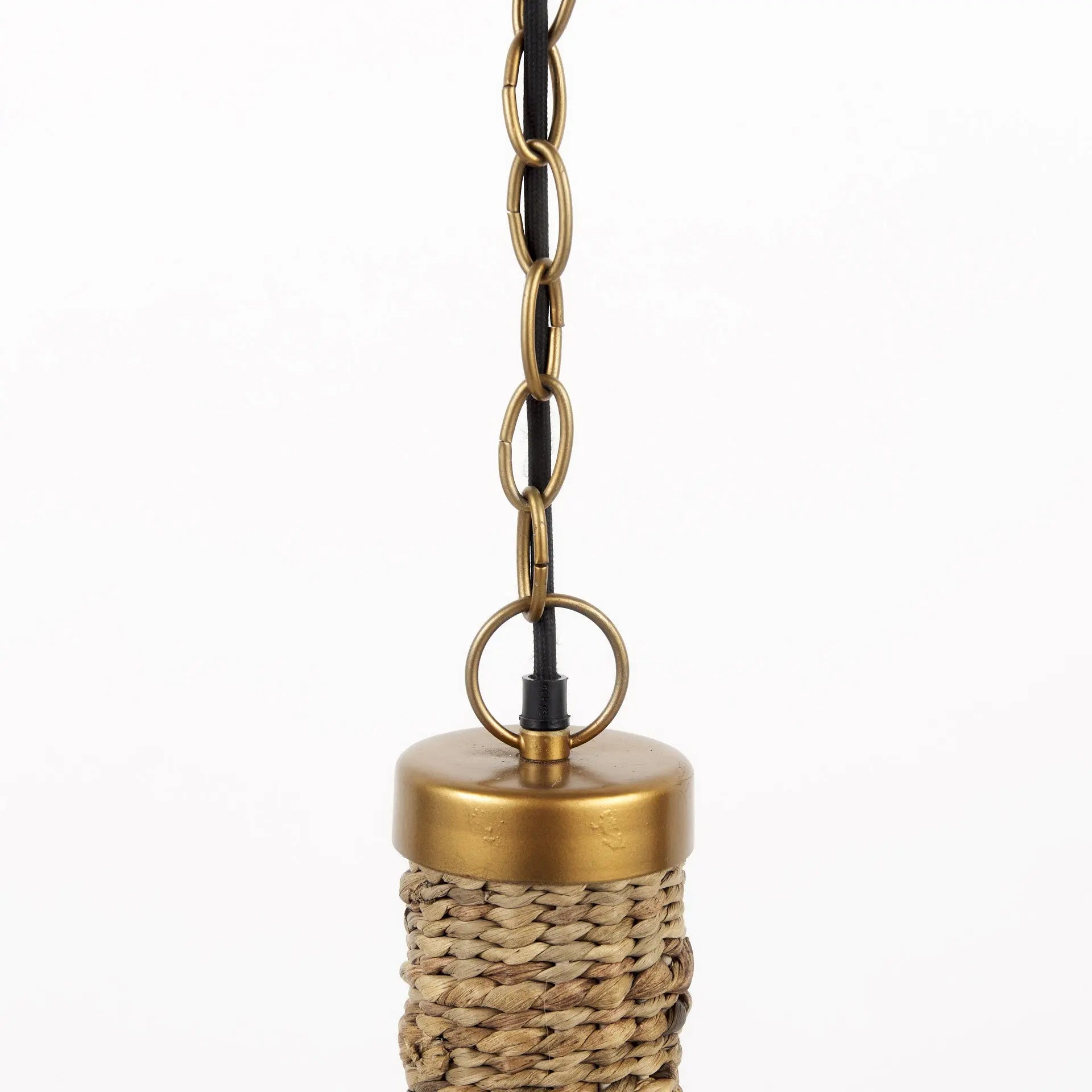 Brown Metal Single Ceiling Light With Brown Shades Homeroots Lighting