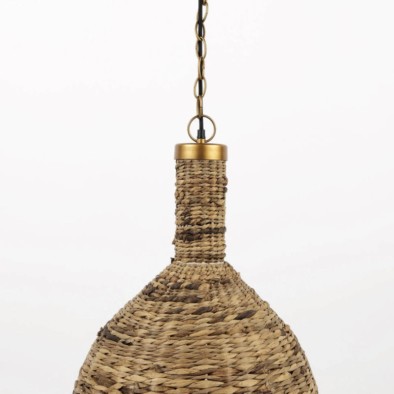Brown Metal Single Ceiling Light With Brown Shades Homeroots Lighting