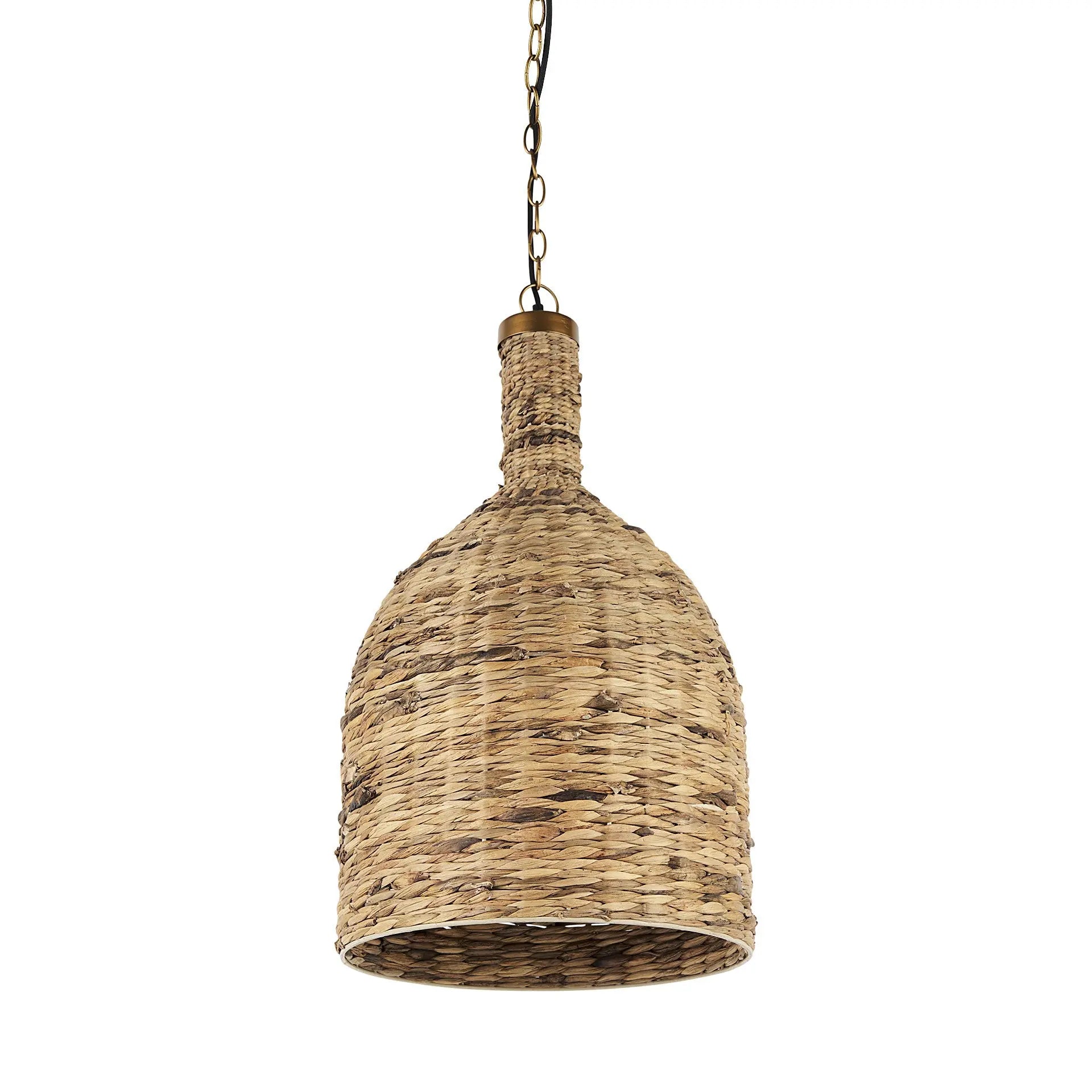 Brown Metal Single Ceiling Light With Brown Shades Homeroots Lighting