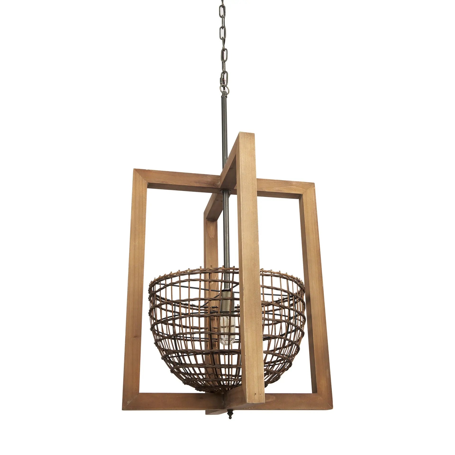Brown Single Metal Dimmable Ceiling Light With Brown Shades Homeroots Lighting