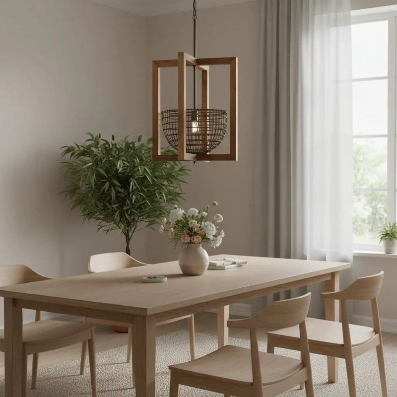 Brown Single Metal Dimmable Ceiling Light With Brown Shades Homeroots Lighting
