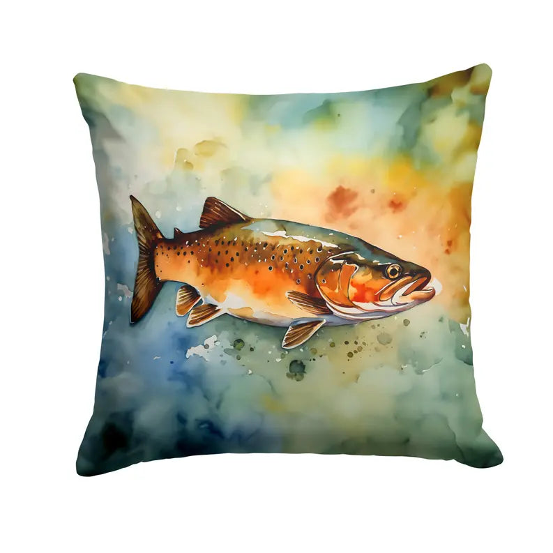 Brown Trout Pair of Pot Holders Caroline's Treasures
