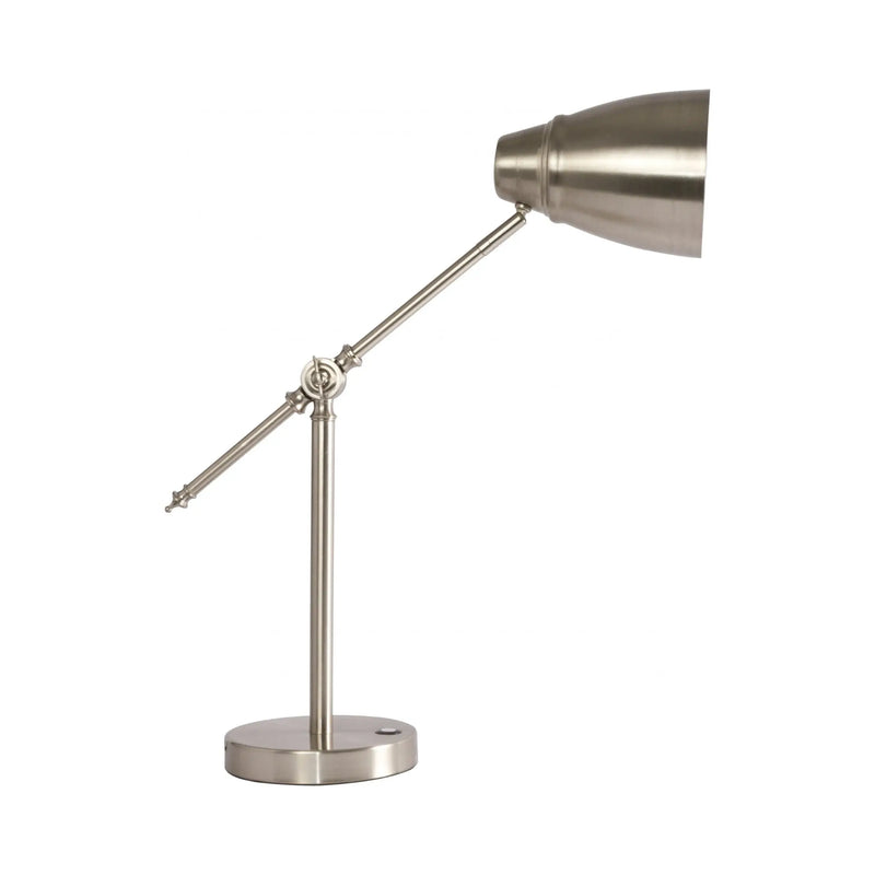 Brushed Silver LED Adjustable Desk Lamp Homeroots Lighting