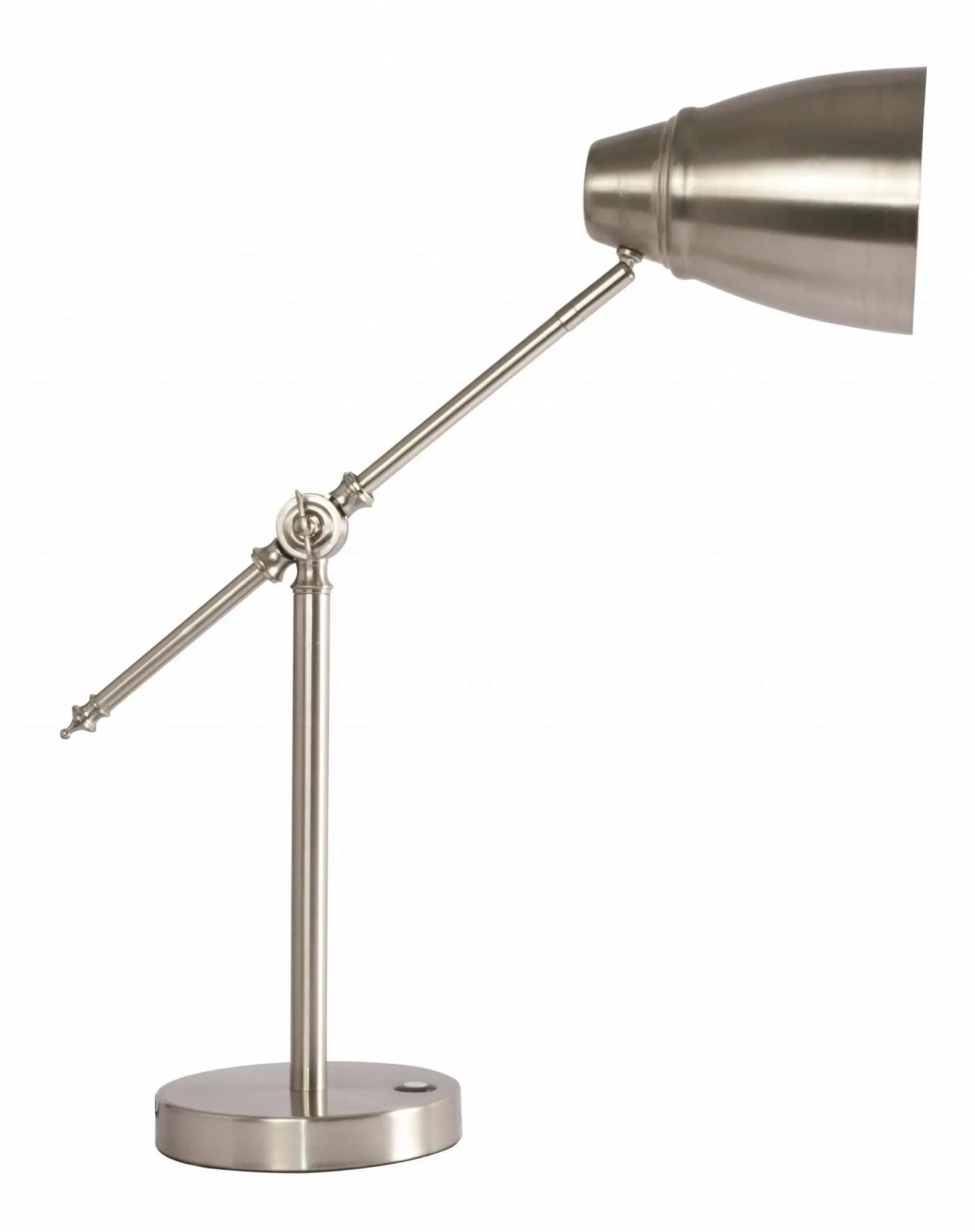 Brushed Silver LED Adjustable Desk Lamp Homeroots Lighting