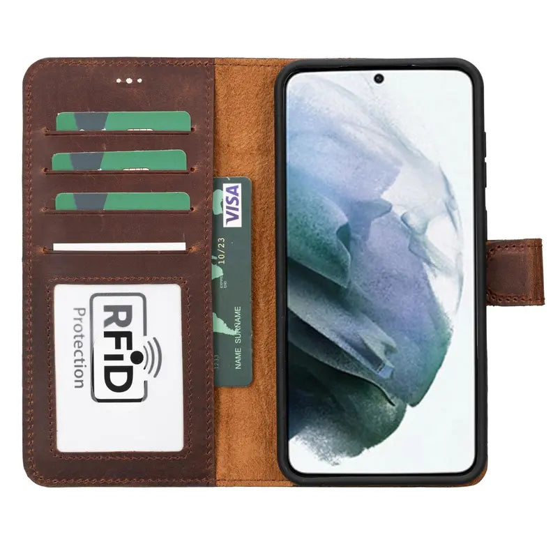 Buffalo Samsung Galaxy S20 Series Detachable Leather Wallet Case Toronata