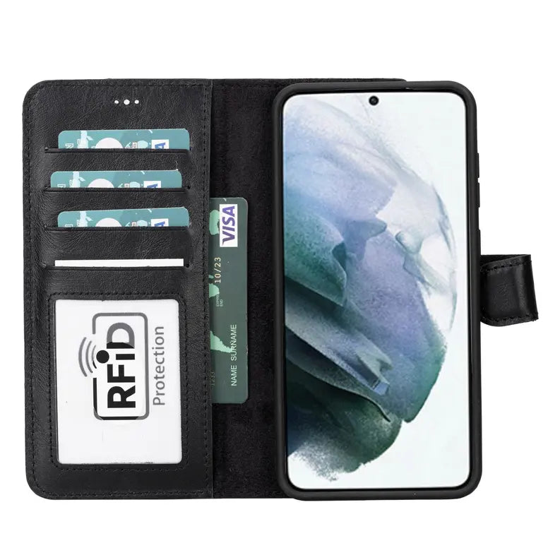 Buffalo Samsung Galaxy S23 Series Detachable Leather Wallet Case Toronata