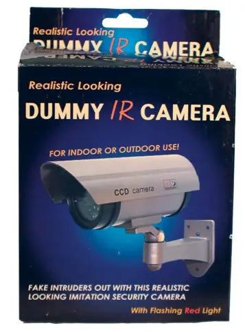 Bullet Style IR Dummy Camera Safety Technology