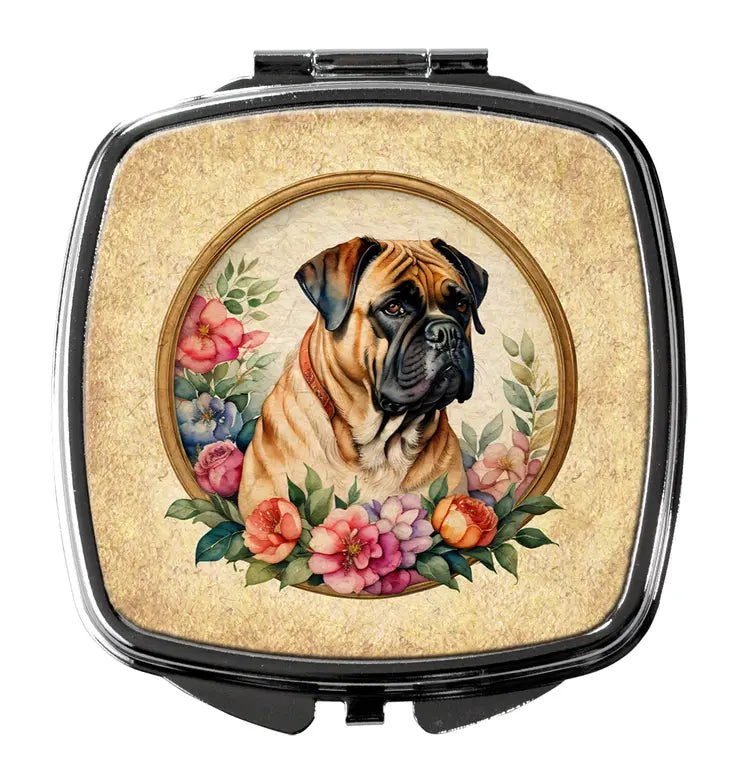 Bullmastiff Compact Mirror Caroline's Treasures