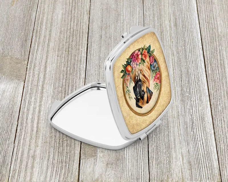 Bullmastiff Compact Mirror Caroline's Treasures