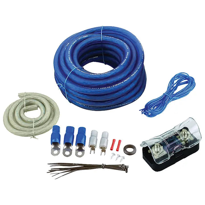 Bullz Audio 4 Gauge Amplifier Wiring Kit - 2000 Watts Xscorpion