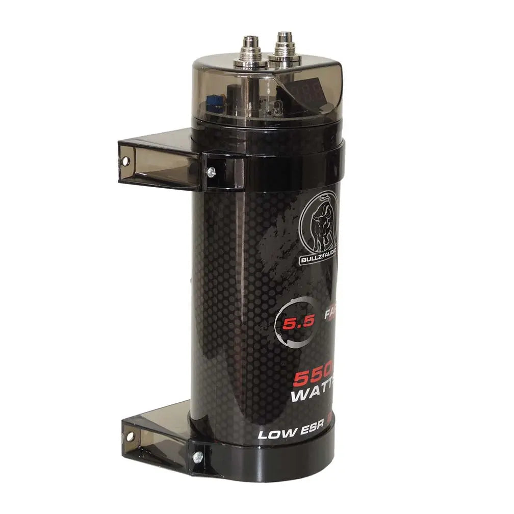 Bullz Audio 5.5 Farad Capacitor With Digital Voltage Display Xscorpion
