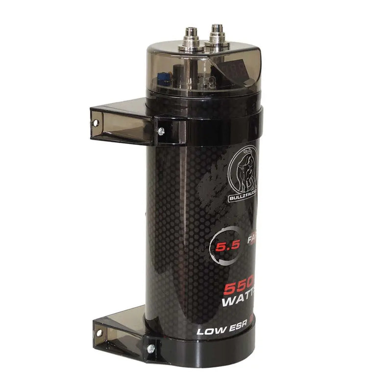Bullz Audio 5.5 Farad Capacitor With Digital Voltage Display Xscorpion