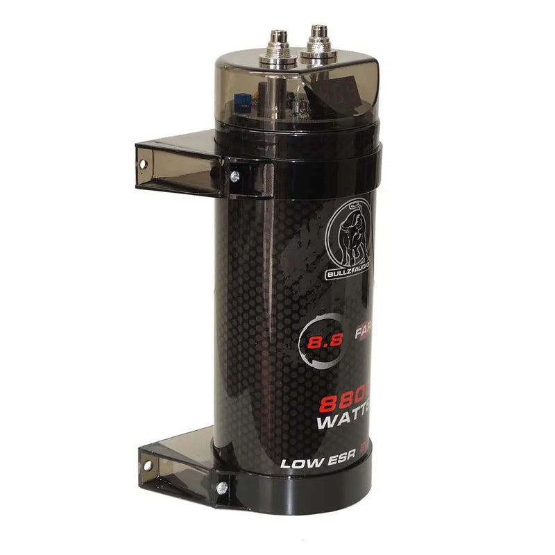 Bullz Audio 8.8 Farad Capacitor With Digital Voltage Display Xscorpion
