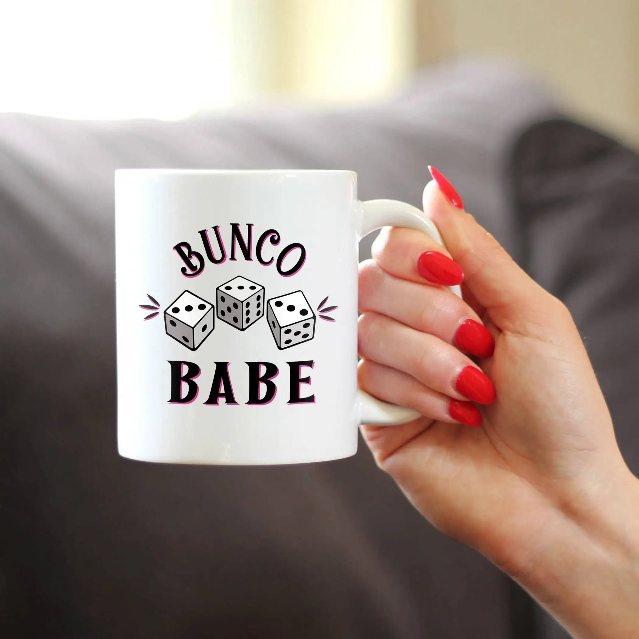 Bunco Babe Coffee Mug - Bunco Gifts and Decor Bevvee