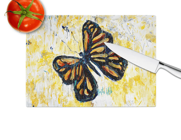 Butterfly Breeze Glass Cutting Board Caroline's Treasures