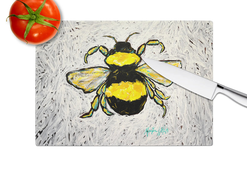 Buzzbee Bumblebee Glass Cutting Board Caroline's Treasures